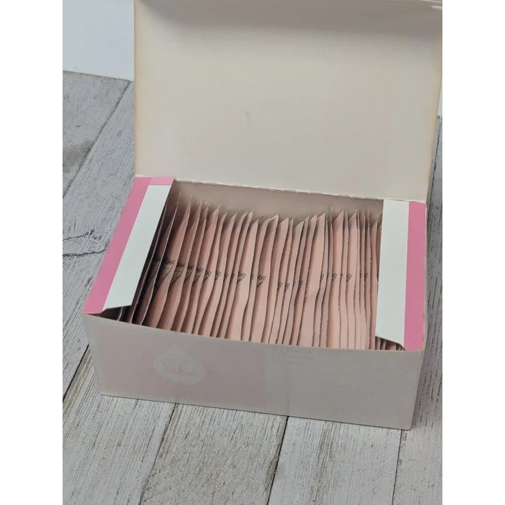 VTG New Box 40 Gillette Finger Pinkies Secretary's Hand Cleaner Towelettes NOS - Picture 2 of 5